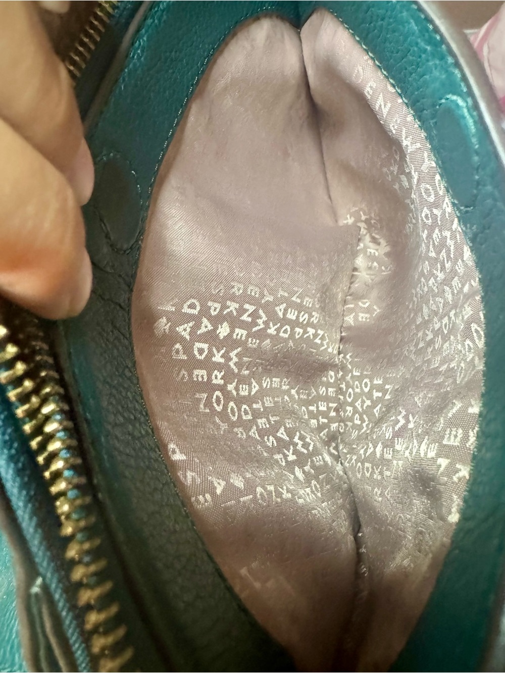 kate spade Dark Green Leather Dome Satchel - Picture 8 of 9